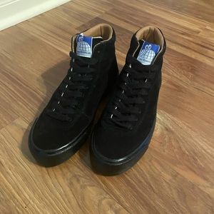 Last Resort AB Black Suede High Tops
